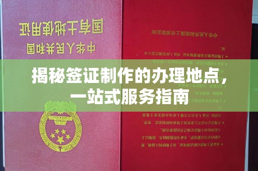 新化揭秘签证制作的办理地点，一站式服务指南