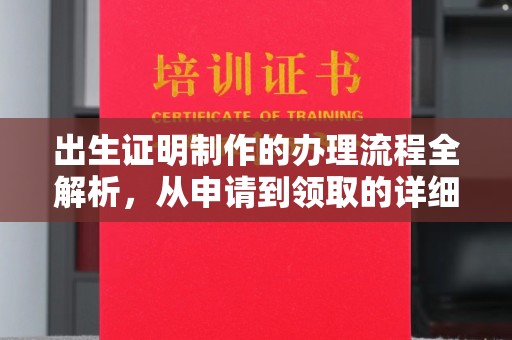 新化出生证明制作的办理流程全解析，从申请到领取的详细指南